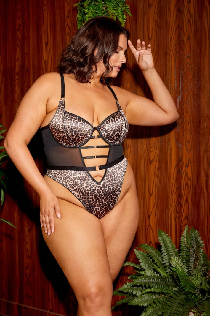 Journee Teddy - Curvynlingerie Plus Size 