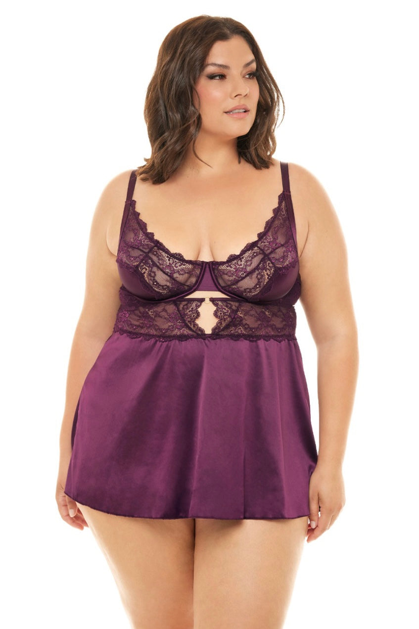 Donna chemise - Curvynlingerie Plus Size 