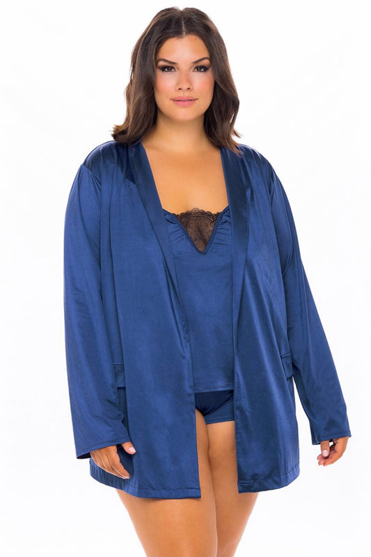 Saskia tuxedo jacket - Curvynlingerie Plus Size 