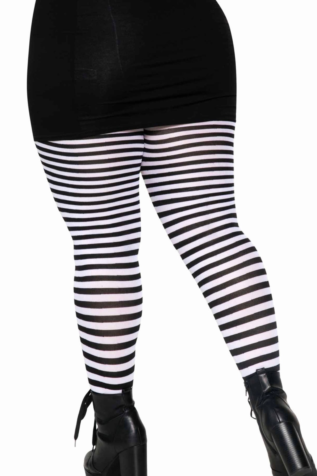 Striped tights - Curvynlingerie Plus Size 