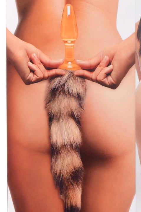 Tailz Fox Tail Glass - Curvynlingerie Plus Size 