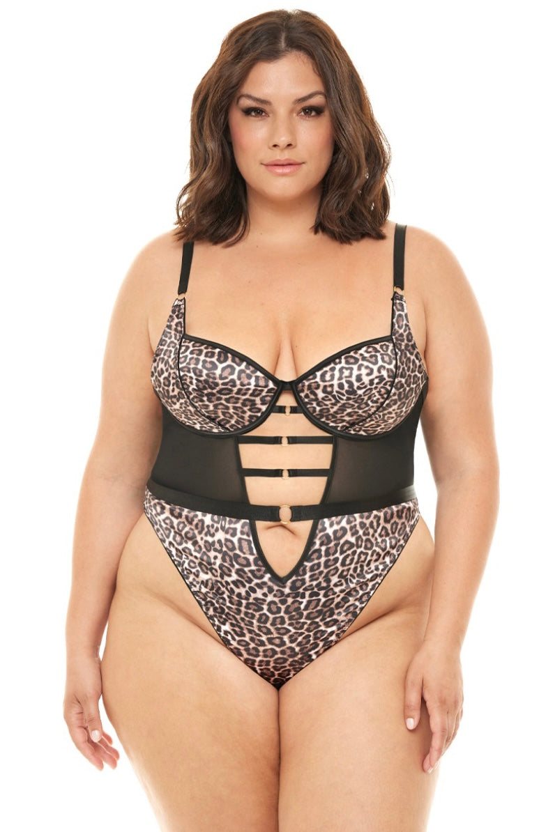 Journee Teddy - Curvynlingerie Plus Size 