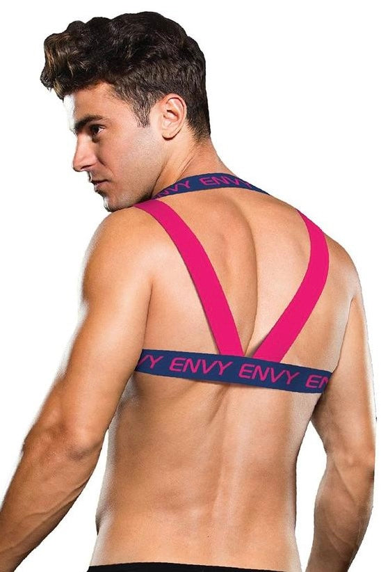 Envy logo harness - Curvynlingerie Plus Size 