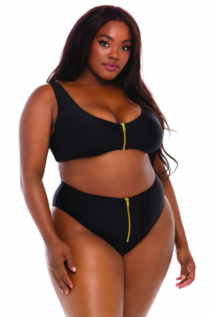 Sport Bikini Capri - Curvynlingerie Plus Size 