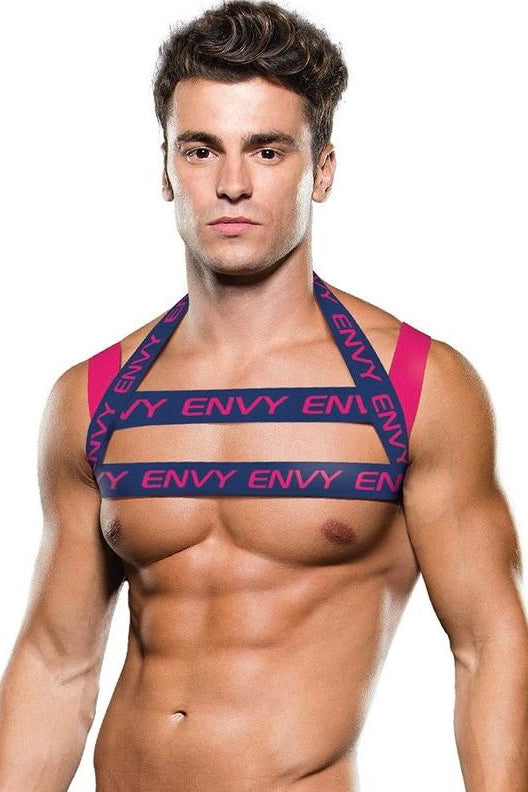 Envy logo harness - Curvynlingerie Plus Size 