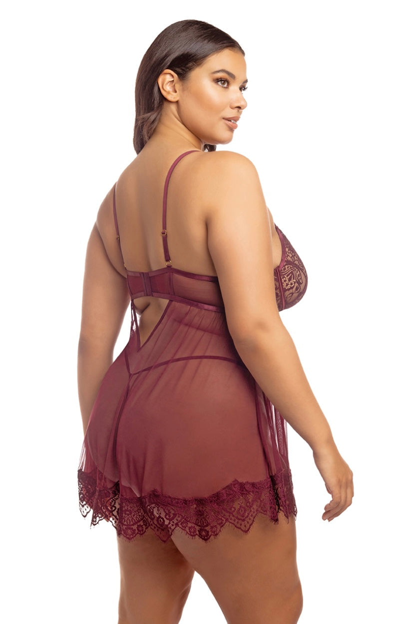 Plus size Kinsley babydoll