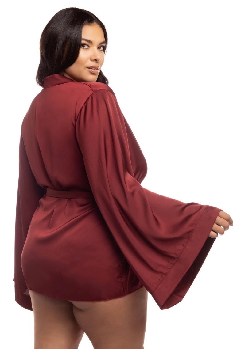 Plus size Mireille short robe