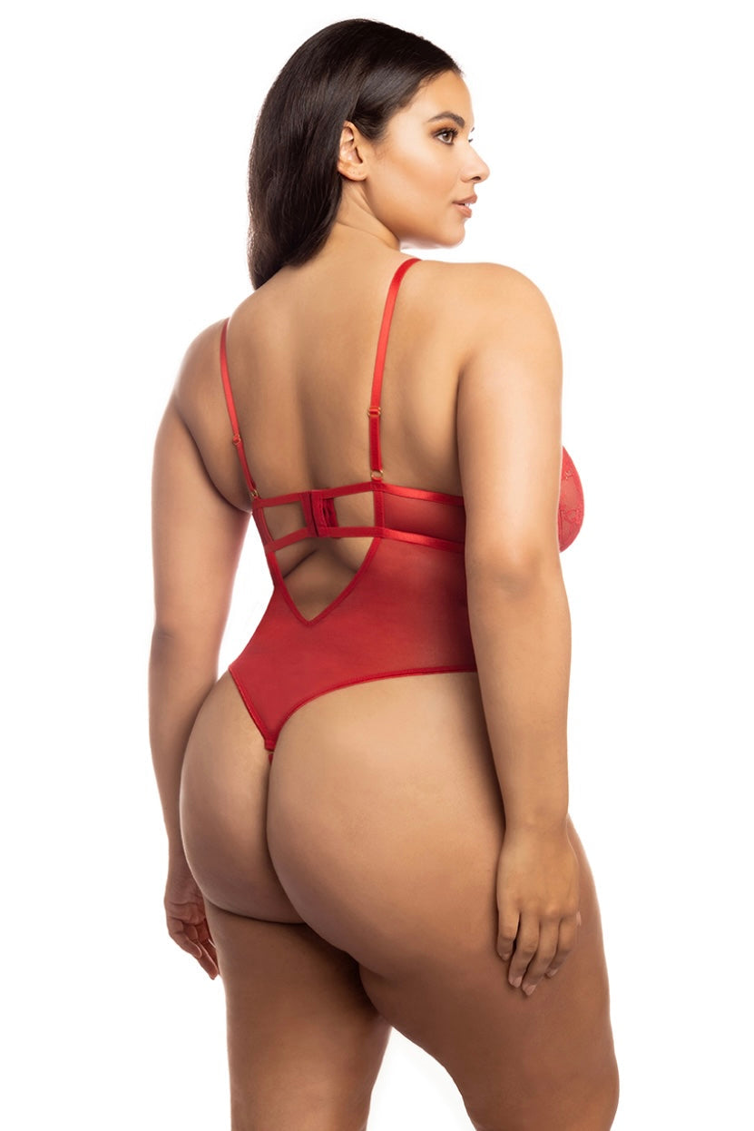 Plus size Hailey teddy