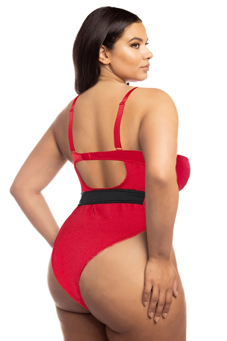 Plus size Plus size Holiday vixen teddy