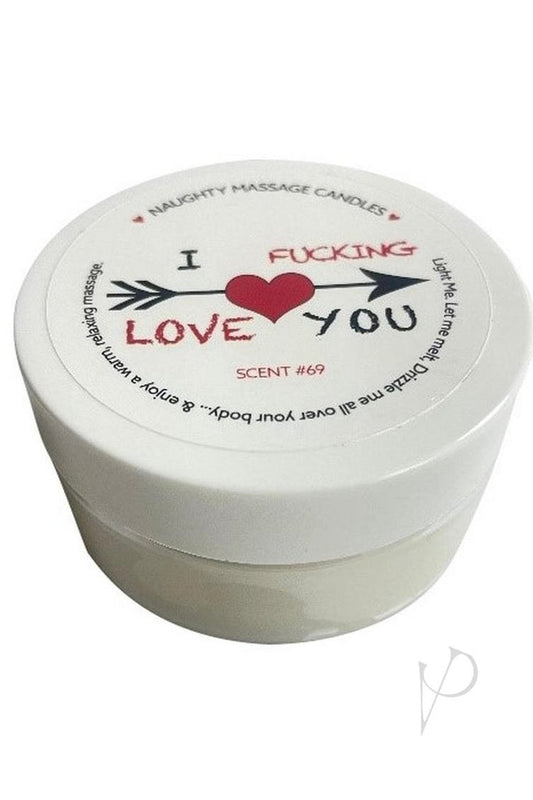 Naughty Massage Candle