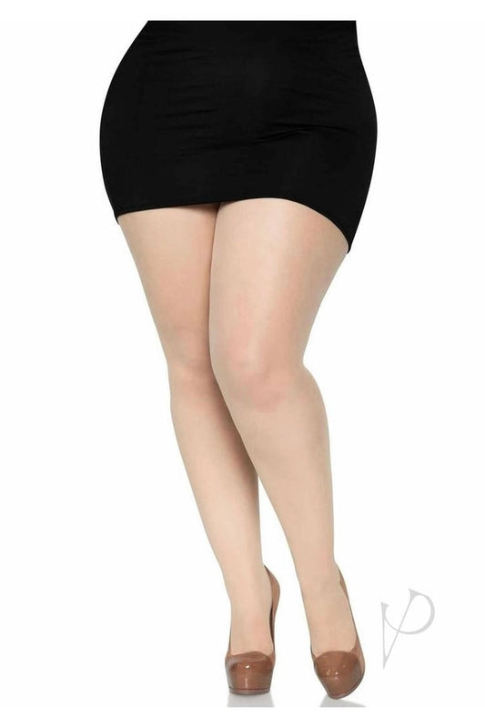 Plus size Backseam Sheer Pantyhose-Curvynlingerie Plus Size