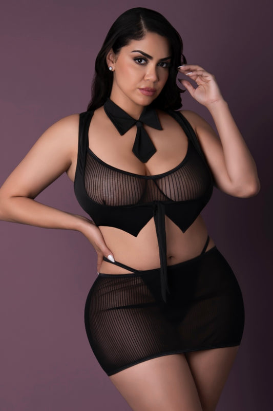 Plus size Boss  Sexy Secretary Costume