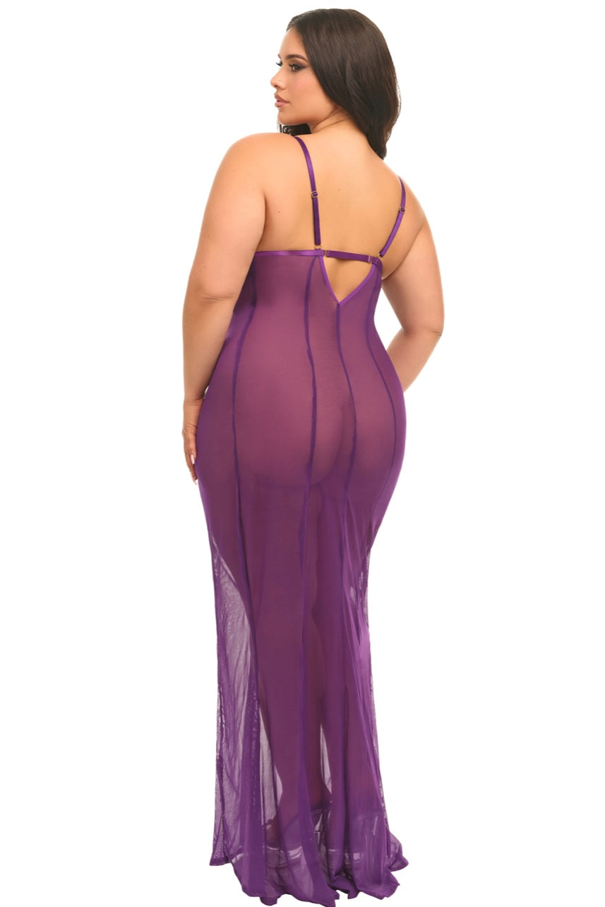 Plus size Katana gown