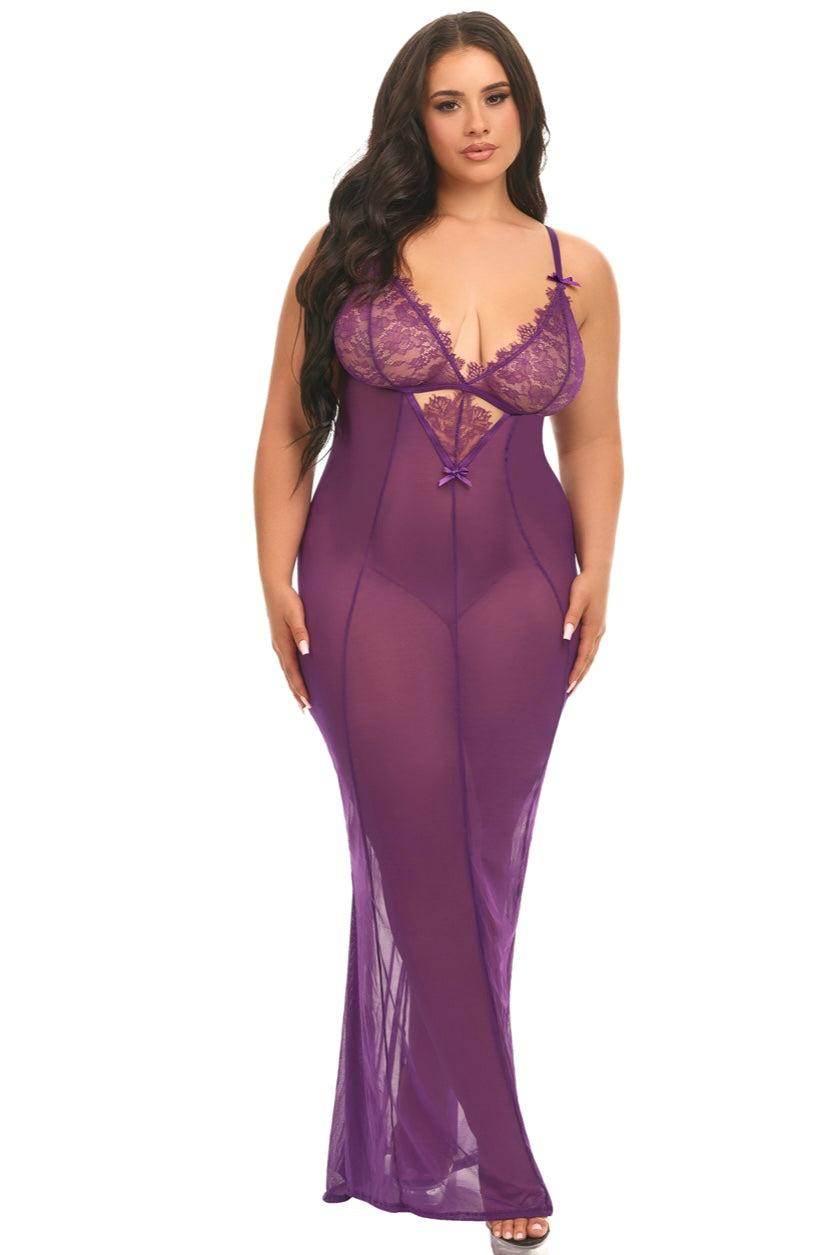 Plus size Katana gown