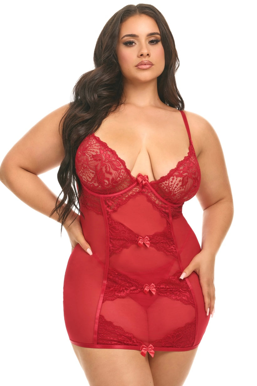 Plus size Milana babydoll