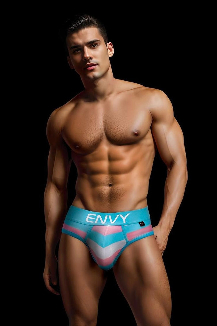 Rainbow Pride Briefs blue