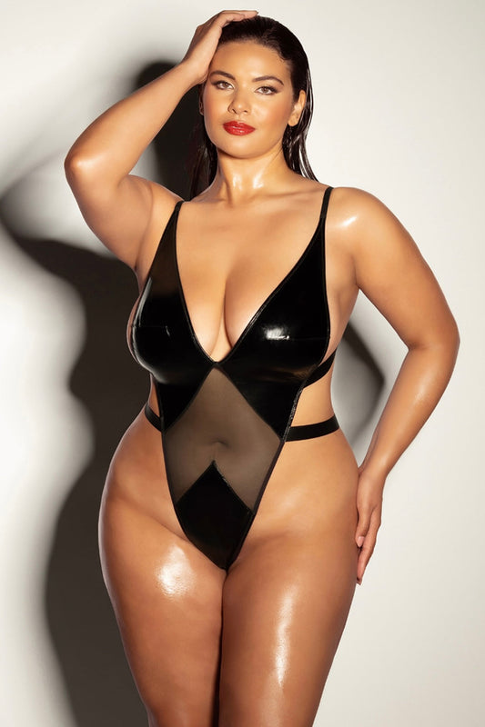 plus-size-vinyl-limitless-teddy-Curvynlingerie Plus SizePlus size Vinyl Limitless teddy-Curvynlingerie Plus Size.com